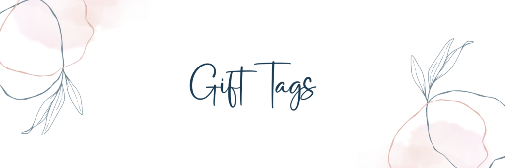 Gift Tags Category Anchored Willow Prints